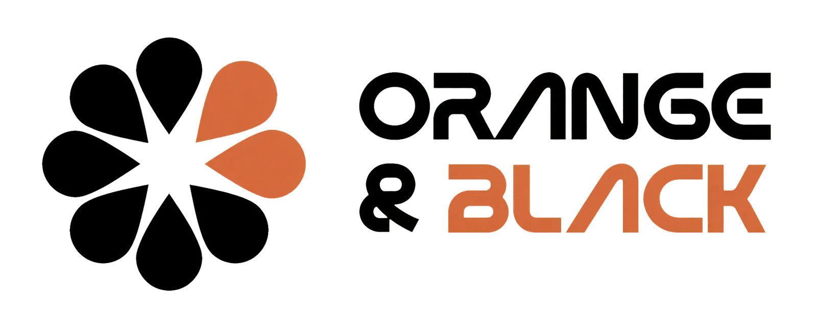 Orange and Black
